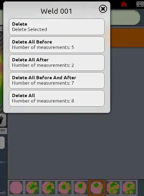 Measurement Deletion