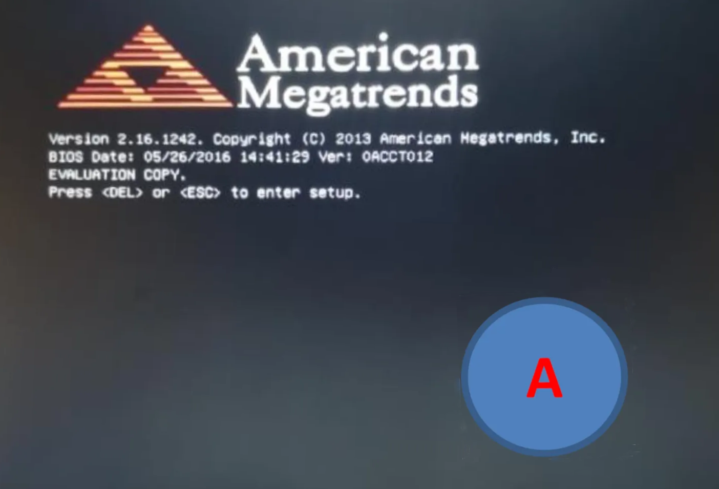 BIOS A