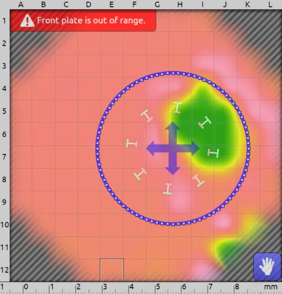 Manually Changing Circle Location
