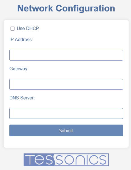 Network configuration