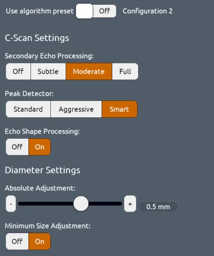 Overriding Algorithm from Desktop Tools