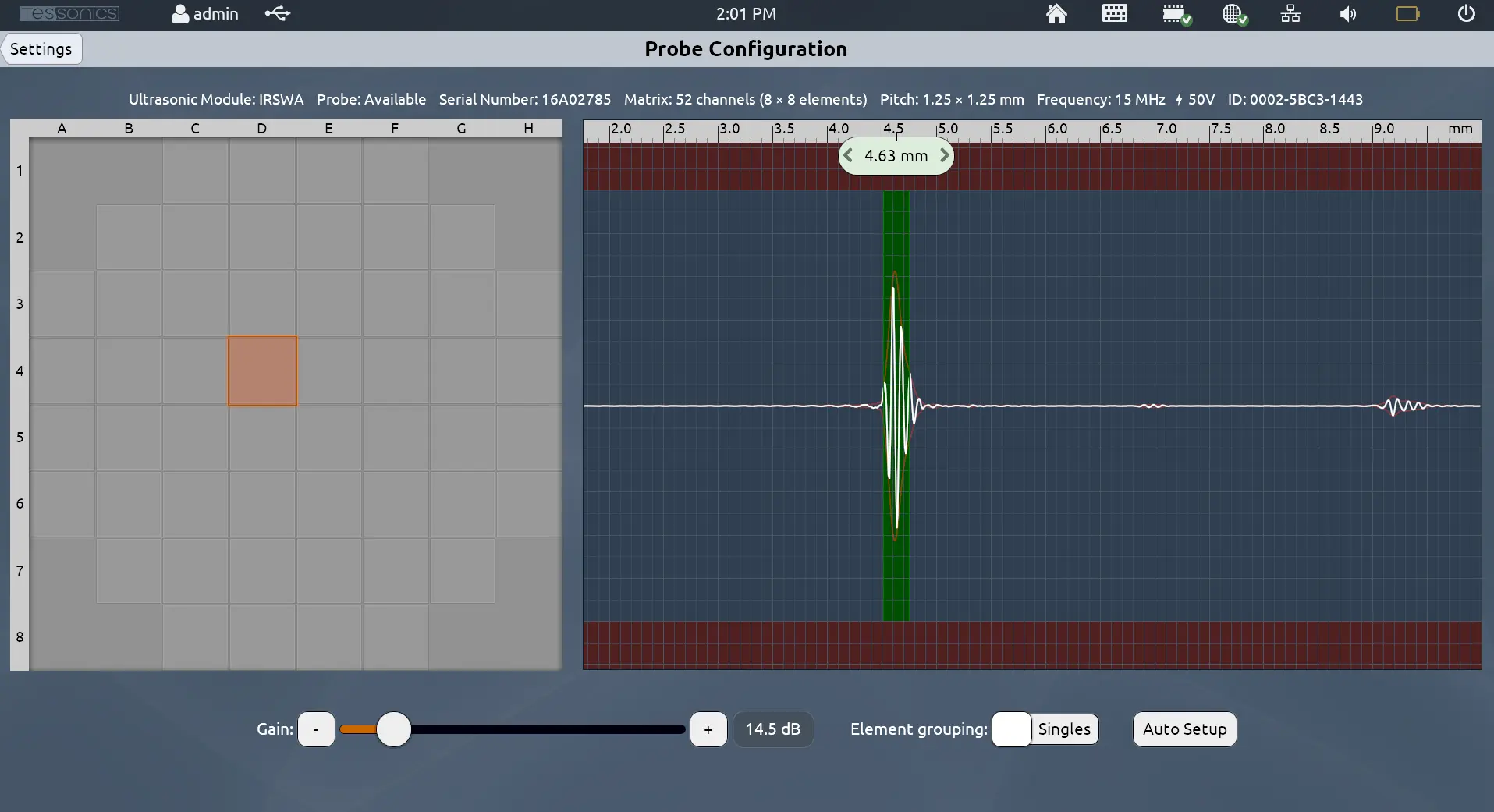 Probe Configuration