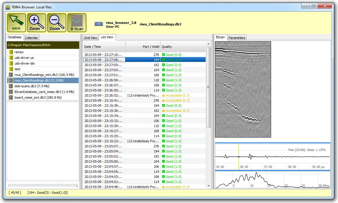 RIWA Browser