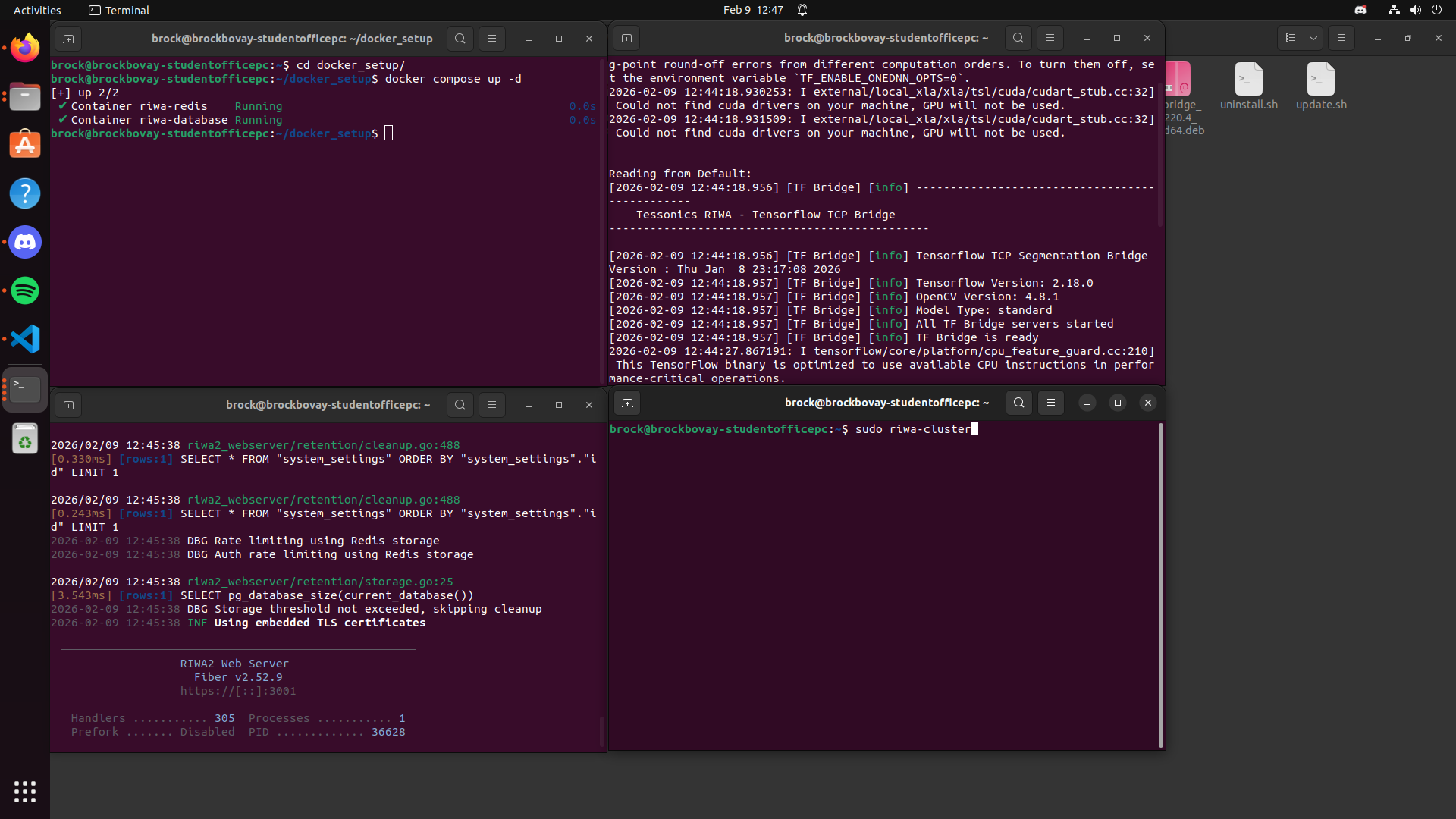 riwa_cluster_running