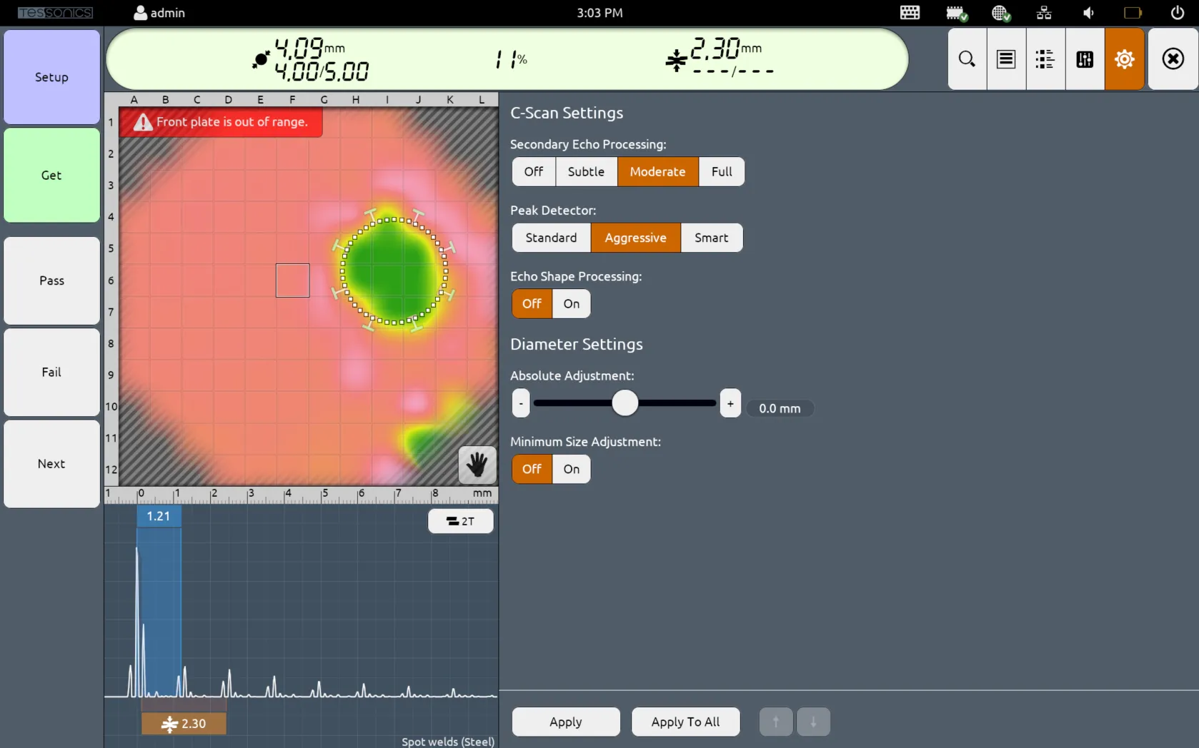 Signal Processing Settings