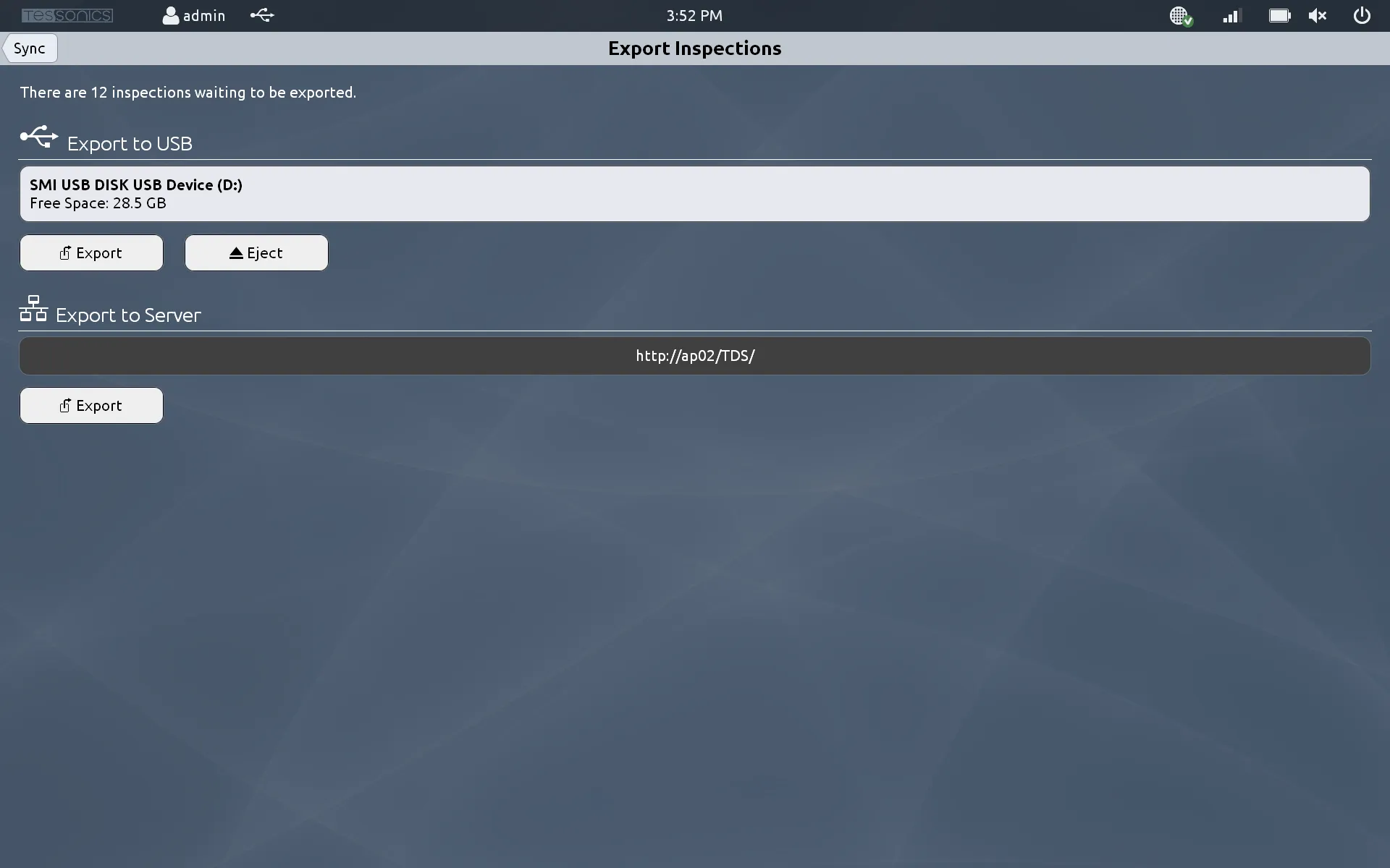 Exporting Inspections